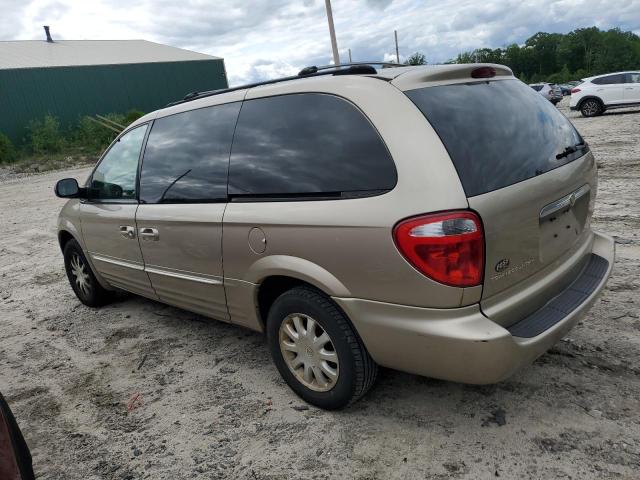 2C8GP54L63R203785 - 2003 CHRYSLER TOWN & COU LXI TAN photo 2