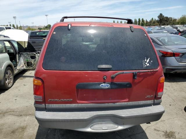 1FMZU72X0YUA00174 - 2000 FORD EXPLORER XLS RED photo 6