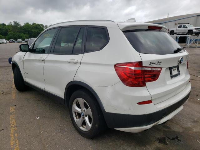 5UXWX5C54CL727458 - 2012 BMW X3 XDRIVE28I WHITE photo 2