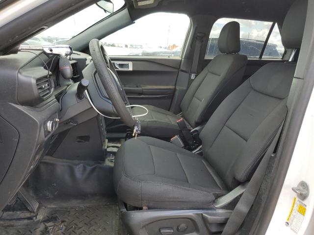 1FM5K8AW9LGA19414 - 2020 FORD EXPLORER POLICE INTERCEPTOR WHITE photo 7