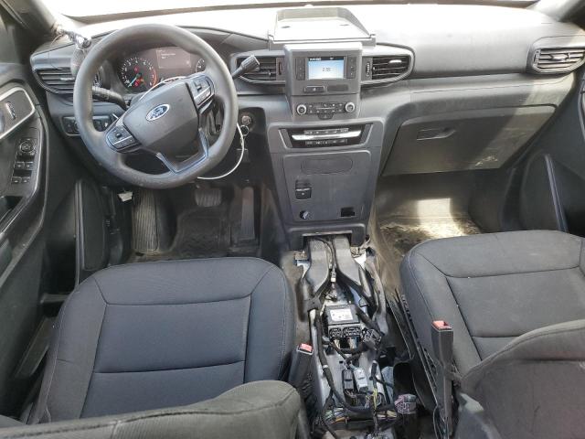 1FM5K8AW9LGA19414 - 2020 FORD EXPLORER POLICE INTERCEPTOR WHITE photo 8