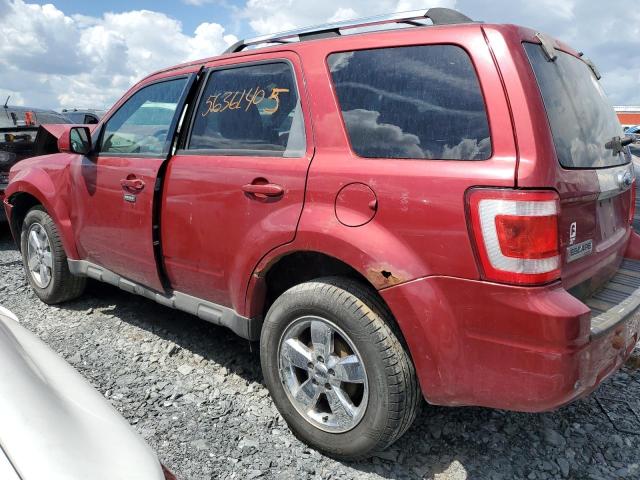 1FMCU94759KB03070 - 2009 FORD ESCAPE LIMITED BURGUNDY photo 2