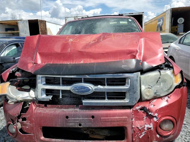 1FMCU94759KB03070 - 2009 FORD ESCAPE LIMITED BURGUNDY photo 5