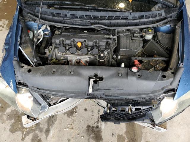 19XFA1F51BE013429 - 2011 HONDA CIVIC LX ლურჯი ფოტო 11