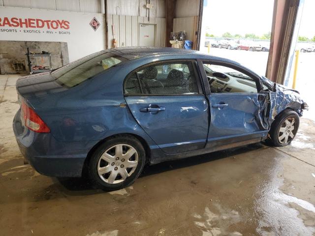 19XFA1F51BE013429 - 2011 HONDA CIVIC LX ლურჯი ფოტო 3