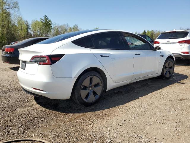 5YJ3E1EA4PF399948 - 2023 TESLA MODEL 3 WHITE photo 3