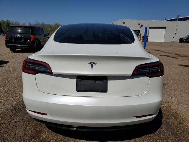 5YJ3E1EA4PF399948 - 2023 TESLA MODEL 3 WHITE photo 6