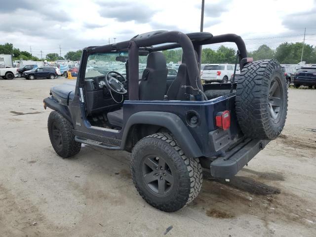 1J4FA69S83P368575 - 2003 JEEP WRANGLER / RUBICON BLUE photo 2