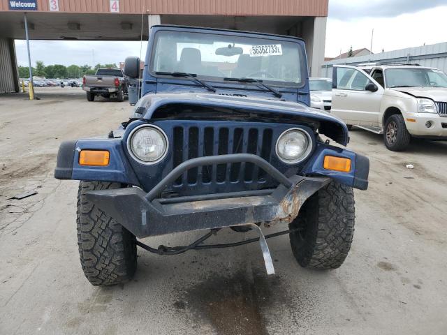 1J4FA69S83P368575 - 2003 JEEP WRANGLER / RUBICON BLUE photo 5