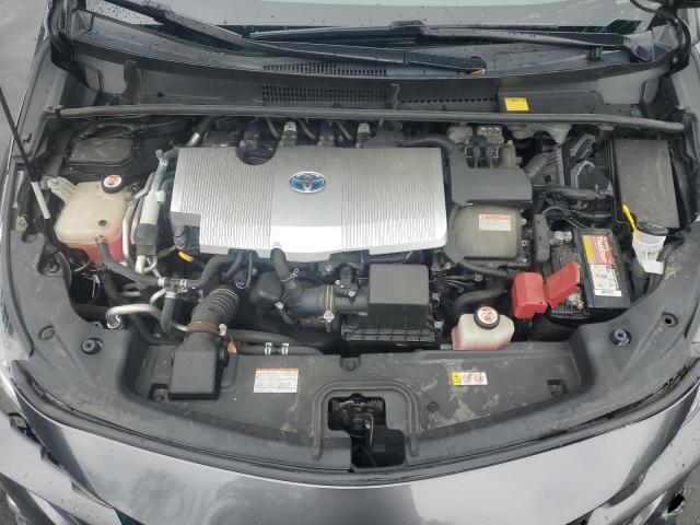 JTDKARFP7H3044859 - 2017 TOYOTA PRIUS PRIM ნაცრისფერი ფოტო 11