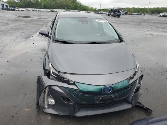 JTDKARFP7H3044859 - 2017 TOYOTA PRIUS PRIM ნაცრისფერი ფოტო 5