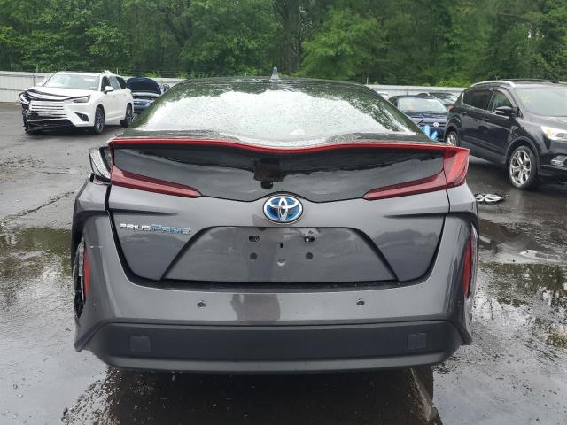 JTDKARFP7H3044859 - 2017 TOYOTA PRIUS PRIM ნაცრისფერი ფოტო 6