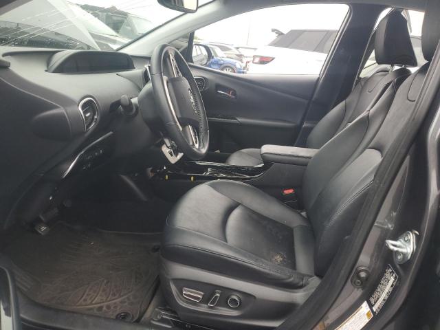 JTDKARFP7H3044859 - 2017 TOYOTA PRIUS PRIM ნაცრისფერი ფოტო 7