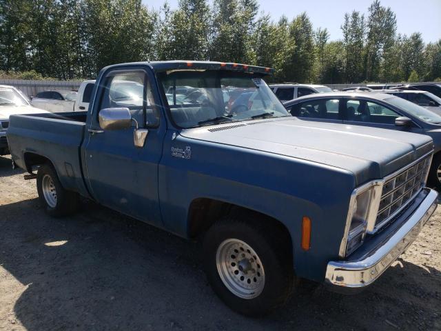 CCD149Z206789 - 1979 CHEVROLET PICK UP BLUE photo 4