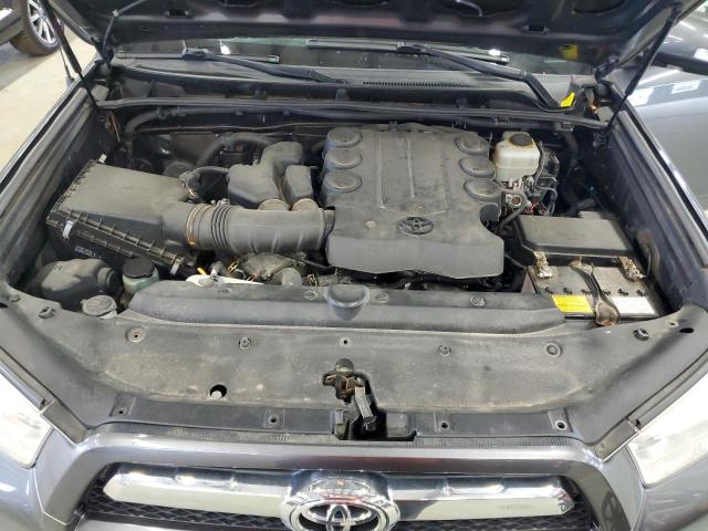 JTEBU5JR8D5145797 - 2013 TOYOTA 4RUNNER SR5 GRAY photo 12