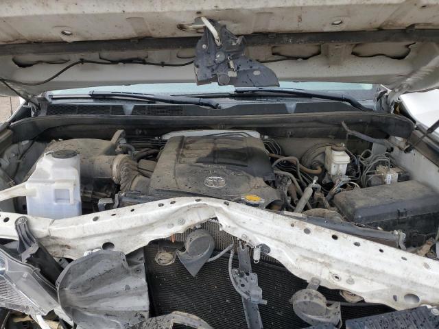 5TFRM5F18GX105783 - 2016 TOYOTA TUNDRA DOUBLE CAB SR/SR5 WHITE photo 11