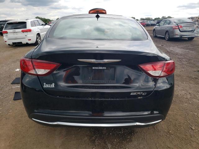 1C3CCCCB6FN538608 - 2015 CHRYSLER 200 C BLACK photo 6