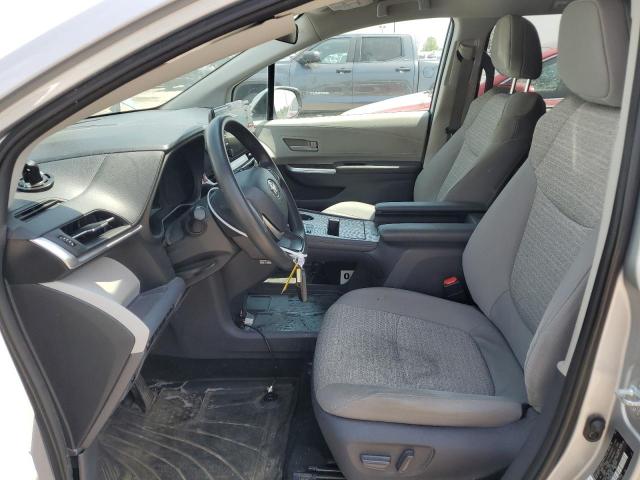 5TDKSKFC0MS036824 - 2021 TOYOTA SIENNA LE SILVER photo 7