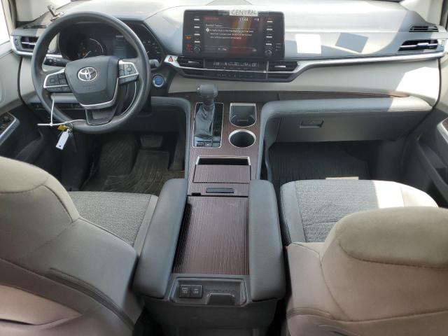 5TDKSKFC0MS036824 - 2021 TOYOTA SIENNA LE SILVER photo 8