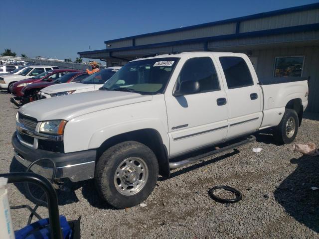 1GCGK13U83F232392 - 2003 CHEVROLET silverado K1500 HEAVY DUTY WHITE photo 1