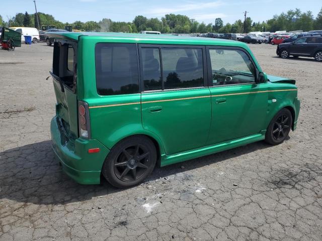 JTLKT324X64067356 - 2006 TOYOTA SCION XB GREEN photo 3