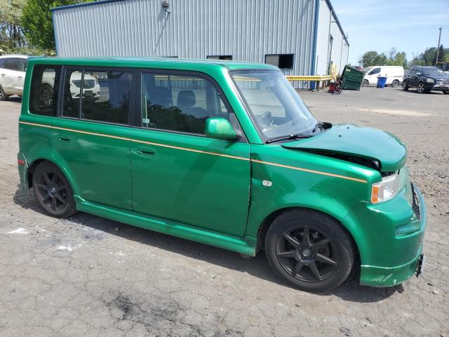 JTLKT324X64067356 - 2006 TOYOTA SCION XB GREEN photo 4