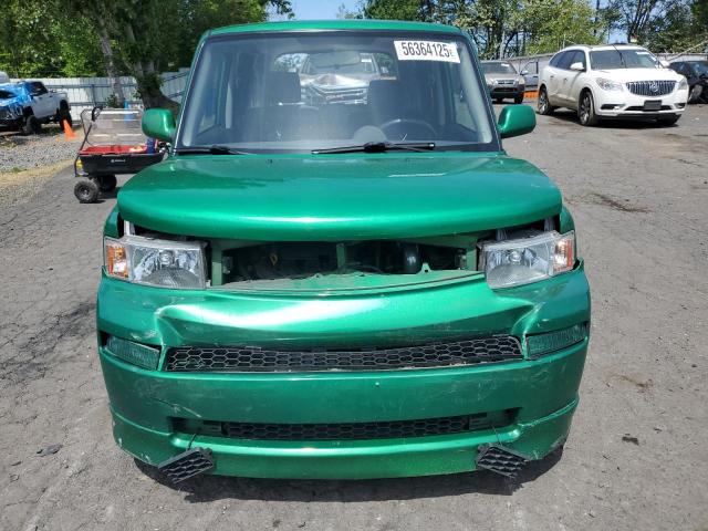 JTLKT324X64067356 - 2006 TOYOTA SCION XB GREEN photo 5