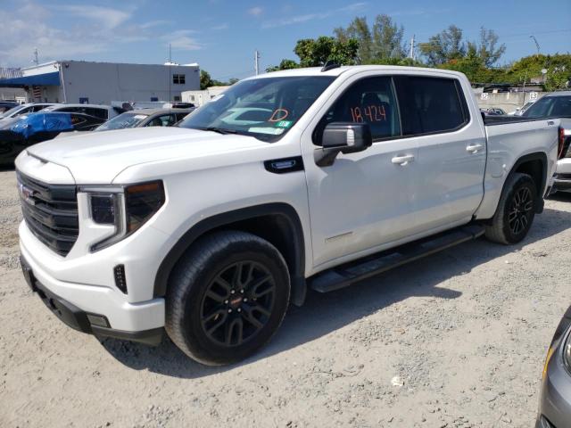 3GTUUCET4NG563162 - 2022 GMC SIERRA K1500 ELEVATION WHITE photo 1