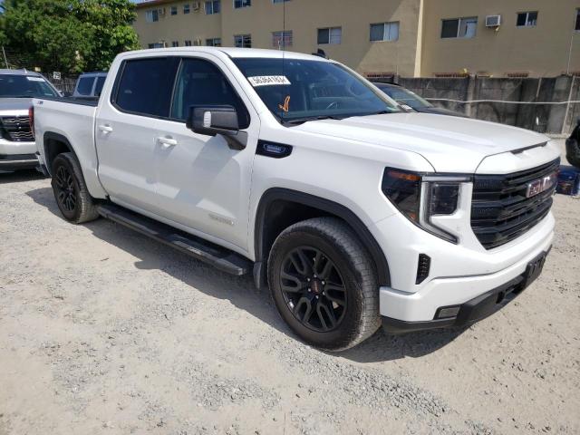 3GTUUCET4NG563162 - 2022 GMC SIERRA K1500 ELEVATION WHITE photo 4