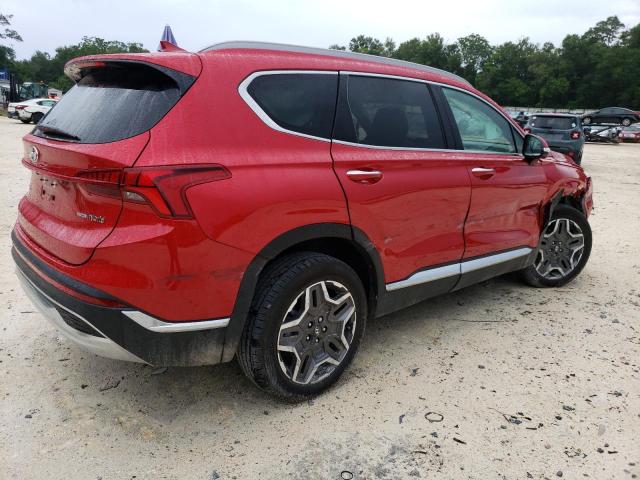 5NMS3DA17PH005866 - 2023 HYUNDAI SANTA FE SEL PREMIUM RED photo 3