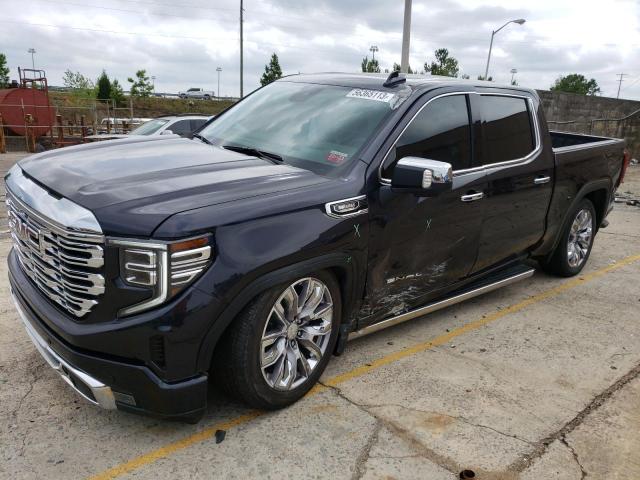 3GTUUGET9NG629079 - 2022 GMC SIERRA K1500 DENALI BLACK photo 1