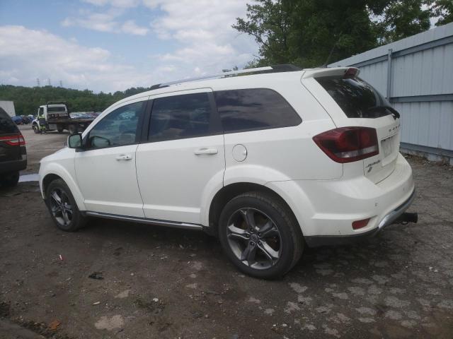 3C4PDDGG8JT156286 - 2018 DODGE JOURNEY CROSSROAD WHITE photo 2