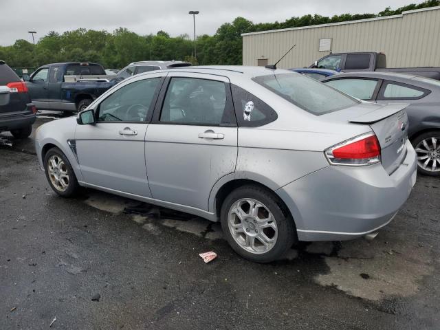 1FAHP35N98W165127 - 2008 FORD FOCUS SE SILVER photo 2