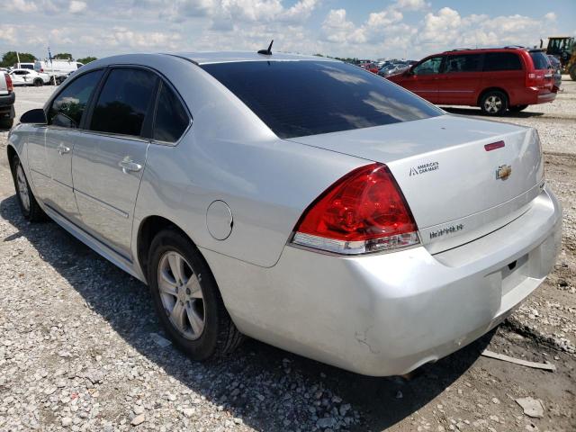 2G1WA5E33E1186418 - 2014 CHEVROLET IMPALA LIM LS GRAY photo 3