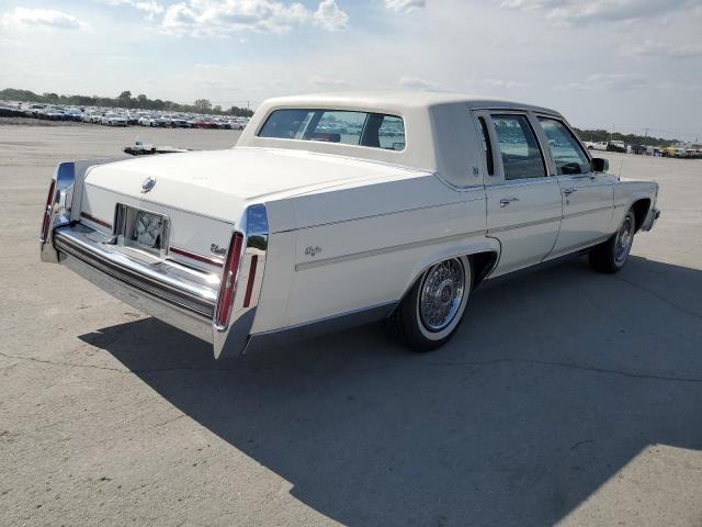 1G6DW51Y4J9716594 - 1988 CADILLAC BROUGHAM WHITE photo 3