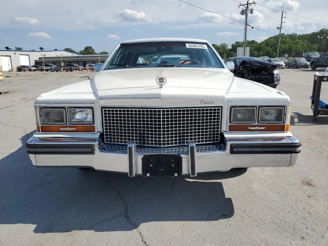 1G6DW51Y4J9716594 - 1988 CADILLAC BROUGHAM WHITE photo 5