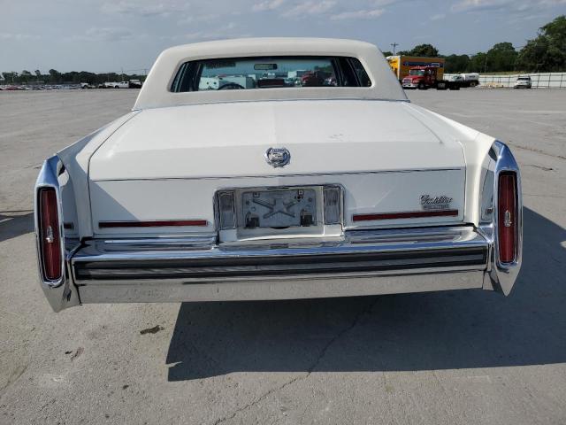 1G6DW51Y4J9716594 - 1988 CADILLAC BROUGHAM WHITE photo 6