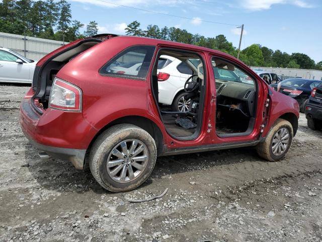 2FMDK39C37BB60324 - 2007 FORD EDGE SEL PLUS RED photo 3