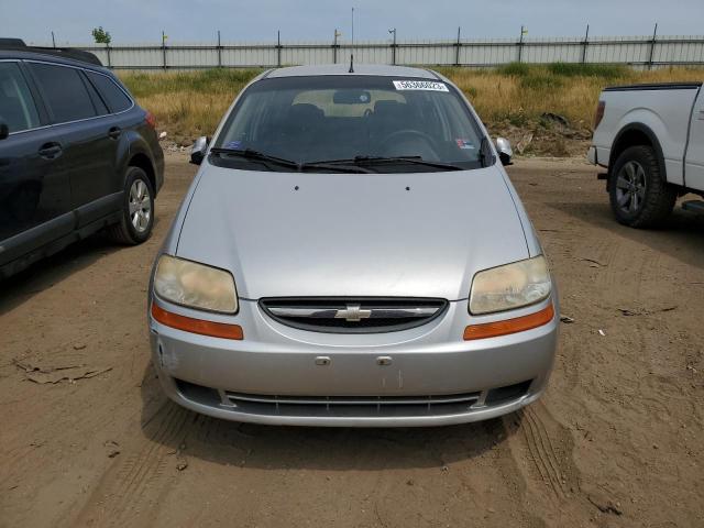 KL1TD66618B007823 - 2008 CHEVROLET AVEO BASE SILVER photo 5