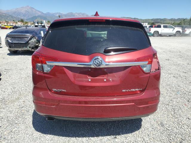 LRBFXASA1HD029236 - 2017 BUICK ENVISION PREFERRED მუქწითელი ფოტო 6