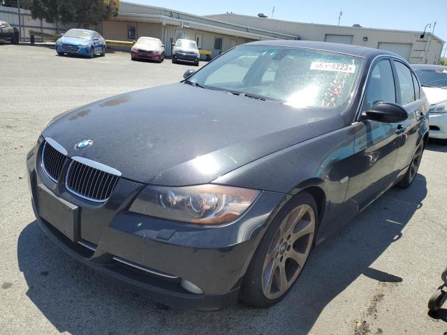WBAVB73587VH21390 - 2007 BMW 3 SERIES I BLACK photo 1