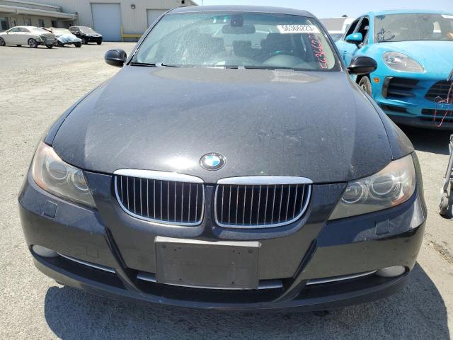 WBAVB73587VH21390 - 2007 BMW 3 SERIES I BLACK photo 5