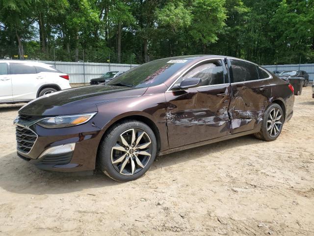 1G1ZG5ST2MF015232 - 2021 CHEVROLET MALIBU RS BURGUNDY photo 1