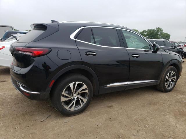 LRBFZNR4XND109762 - 2022 BUICK ENVISION ESSENCE BLACK photo 3