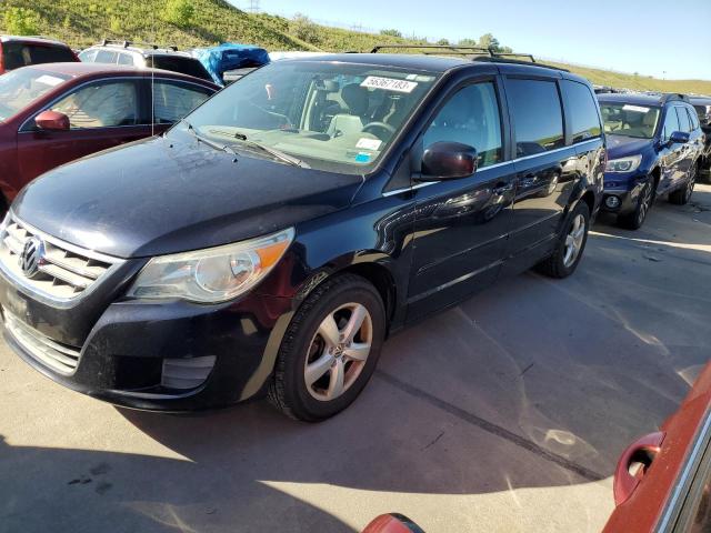 2V4RW3DG4BR691885 - 2011 VOLKSWAGEN ROUTAN SE BLACK photo 1