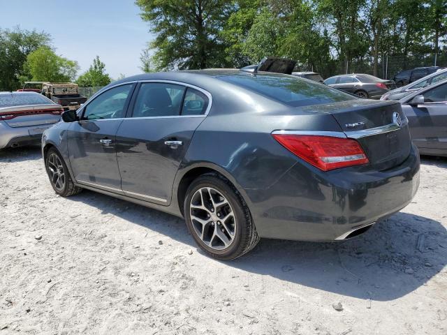 1G4G45G33GF196826 - 2016 BUICK LACROSSE SPORT TOURING CHARCOAL photo 2