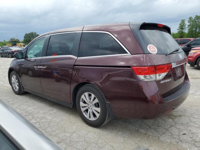 5FNRL5H69EB059870 - 2014 HONDA ODYSSEY EXL BURGUNDY photo 2