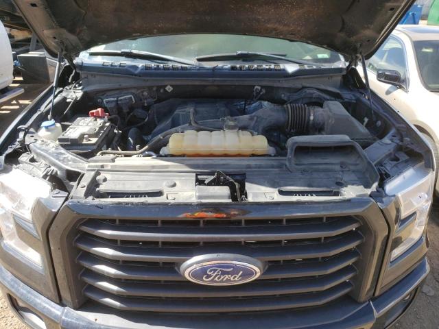 1FTEW1EPXHKE35348 - 2017 FORD F150 SUPERCREW BLACK photo 11