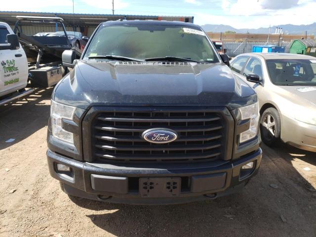 1FTEW1EPXHKE35348 - 2017 FORD F150 SUPERCREW BLACK photo 5