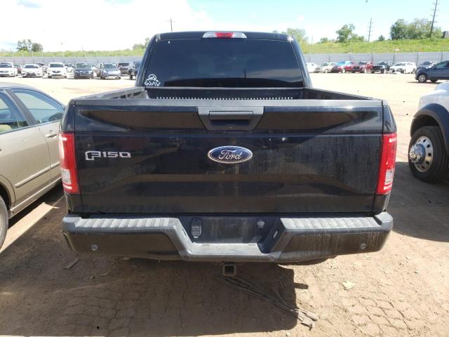 1FTEW1EPXHKE35348 - 2017 FORD F150 SUPERCREW BLACK photo 6